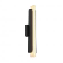 DALS Lighting SM-LWS19 - Black 19 Inch Smart LED Linear Wall Sconce