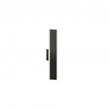 DALS Lighting SWS12-3K-BK - Black 12 Inch Rectangular LED Wall Sconce