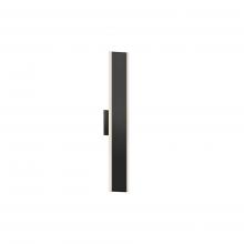 DALS Lighting SWS24-3K-BK - Black 24 Inch Rectangular LED Wall Sconce