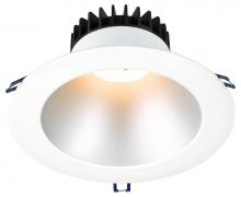 Lotus LED Lights LD8R-50K-SR-WT - 8 Inch Round Deep Regressed 18W SR-WT 5000K 38 Deg 1700 lm Type IC Plenum ES CRI 90+