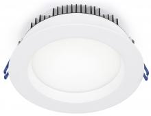 Lotus LED Lights LL6RR-27K-WH - 6 Inch Round Regressed Plenum 17W LED 2700K White 95 Deg 1150 lm Type IC CRI 90+