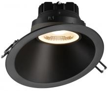 Lotus LED Lights 6RSL-BK - Black Sloped Trim For LRG6 models Wall Wash 6 Inch 30 Deg & Sloped 10 Deg to 50 Deg