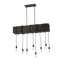 Artcraft AC11508BK - Farmhouse Island Light (Matte Black)