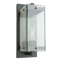 Artcraft AC8121BK - Bradgate 1-Light Outdoor Wall Light