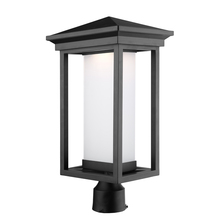 Artcraft AC9133BK - Overbrook 1-Light Post Lighting Lantern