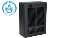 King Electric WSC1215-T-B - WSC WALL HEATER 120V 1500-750W W/ SINGLE POLE STAT & GRILL BLACK