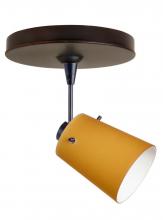 Besa Lighting 1SP-511880-LED-BR - Besa Tammi 3 Spotlight 1Sp Amber Matte Bronze 1x5W LED Mr16