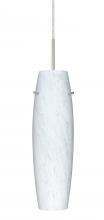Besa Lighting J-489719-SN - Besa Pendant For Multiport Canopy Suzi 14 Satin Nickel Carrera 1x100W Medium Base
