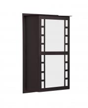 Besa Lighting NAPOLI11-WA-LED-BR - Besa Outdoor Napoli 11 Bronze White Acrylic 1x8W LED