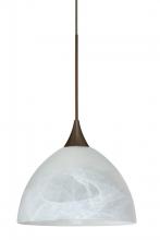 Besa Lighting RXP-467952-BR - Besa Pendant Brella Bronze Marble 1x50W GY6.35