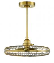 Savoy House 29-FD-122-322 - Wetherby LED Fan D&#39;Lier in Warm Brass