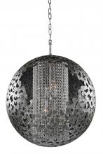 Kalco 306950AF - Belladonna 6 Light Chandelier