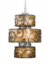 Kalco 5411AC - Windsor 3 Tier Foyer Pendant