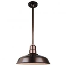 Hi-Lite MFG Co. H-QSN15116-SA-145/QSN24ST3-145/QSNHSC-145 - 16&#34; Ceiling Stem Light
