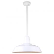Hi-Lite MFG Co. H-QSN15116-SA-93/QSN24ST3-93/QSNHSC-93 - 16&#34; Ceiling Stem Light