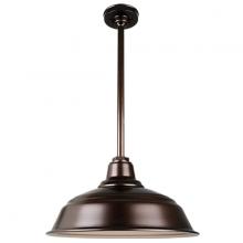 Hi-Lite MFG Co. H-QSN15117-SA-145/QSN24ST3-145/QSNHSC-145 - 17&#34; Ceiling Stem Light