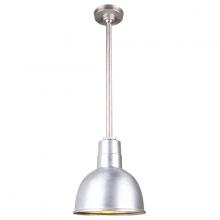 Hi-Lite MFG Co. H-QSN16110-SA-96/QSN12ST3-96/QSNHSC-96 - 10&#34; Ceiling Stem Light