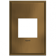 Legrand AWC1G2COF4 - adorne? Coffee One-Gang Screwless Wall Plate