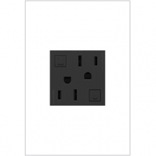 Legrand AGFTR2152G4 - adorne? 15A Tamper-Resistant Self-Test GFCI Outlet, Graphite