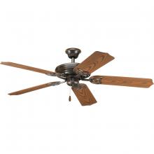 Progress P2502-20 - AirPro Collection 52&#34; Five-Blade Indoor/Outdoor Ceiling Fan