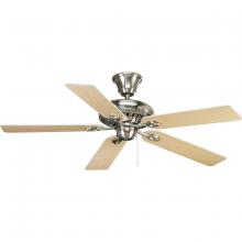 Progress P2521-09 - AirPro Collection Signature 52&#34; Five-Blade Ceiling Fan