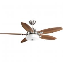 Progress P2544-0930K - Graceful Collection 54&#34; 5 Blade Fan w/ LED Light