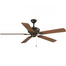 Progress P2562-20 - Lakehurst Collection 60&#34; Indoor/Outdoor Five-Blade Ceiling Fan