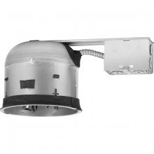 Progress P806S-R-MD-ICAT - 6&#34; Recessed Shallow Remodel Air-Tight IC Housing