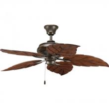 Progress P2526-20 - AirPro Collection 52&#34; Five-Blade Indoor/Outdoor Ceiling Fan