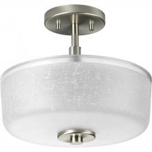 Progress P2851-09 - Alexa Collection Two-Light 12-1/4&#34; Semi-Flush