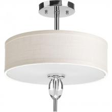 Progress P3495-15 - Status Collection Two-Light 13&#34; Semi Flush Mount