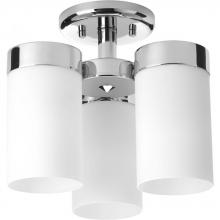 Progress P350040-015 - Elevate Collection Three-Light 11-3/4&#34; Flush Mount