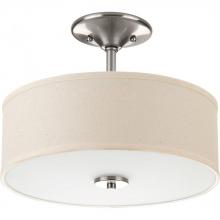 Progress P3683-0930K9 - Inspire Collection One-Light 13&#34; LED Semi-Flush Mount