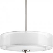 Progress P3694-09 - Invite Collection Three-Light 15&#34; Semi-Flush Convertible