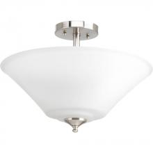 Progress P3864-09 - Joy Collection Three-Light 16-5/8&#34; Semi-Flush Convertible