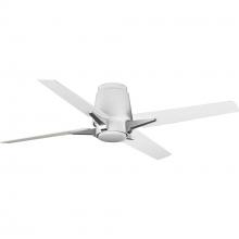 Progress P250028-028 - Lindale Collection 52&#34; Four-Blade Satin White Ceiling Fan