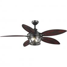 Progress P250034-129-WB - Alfresco Collection 54&#34; Indoor/Outdoor Five-Blade Architectural Bronze Ceiling Fan