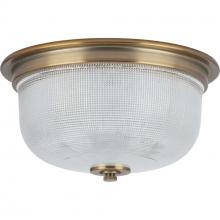 Progress P3740-163 - Archie Collection Two-Light 12-3/8&#34; Close-to-Ceiling