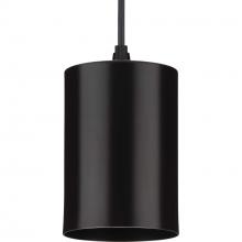 Progress P550099-020-30 - 5" Antique Bronze LED Outdoor Aluminum Cylinder Cord-Mount Hanging Light