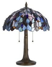 CAL Lighting BO-2387TB - 22.5&#34; Height Zinc Cast Table Lamp in Antique Brass