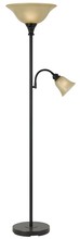 CAL Lighting BO-2391TR-DB - 100W Metal Tr Lp W/60W Reading Lp