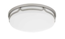 CAL Lighting LA-702 - integrated LED 25W, 2000 Lumen, 80 CRI, Dimmable Ceiling Flush Mount With Acrylic Diffuser