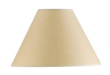 CAL Lighting SH-1074 - 9 1/4&#34; Tall Beige Round Kraft Paper Shade