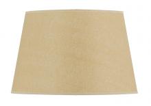 CAL Lighting SH-1369 - 11&#34; Tall Light Brown Hardback Fabric Shade