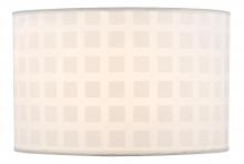 CAL Lighting SH-1420 - 7.00&#34; Height Drum Fabric Shade