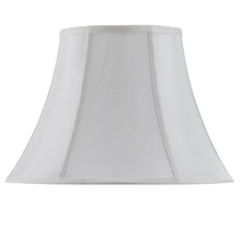 CAL Lighting SH-8104/12-WH - 10&#34; Tall White Fabric Shade