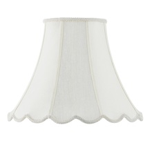 CAL Lighting SH-8105/14-EG - 11.5&#34; Tall Eggshell Fabric Shade