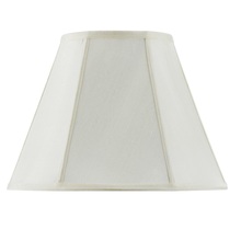 CAL Lighting SH-8106/12-EG - 10&#34; Tall Eggshell Fabric Shade