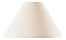 CAL Lighting SH-8108/17-OW - 10&#34; Tall Eggshell Fabric Shade