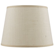 CAL Lighting SH-8111-16L - 11" Height Burlap Shade in Light Tan